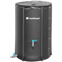 Cellfast Regenwassertank Gartenbewässerung Zusammenklappbar Wasser Sparen Reservoir 250l