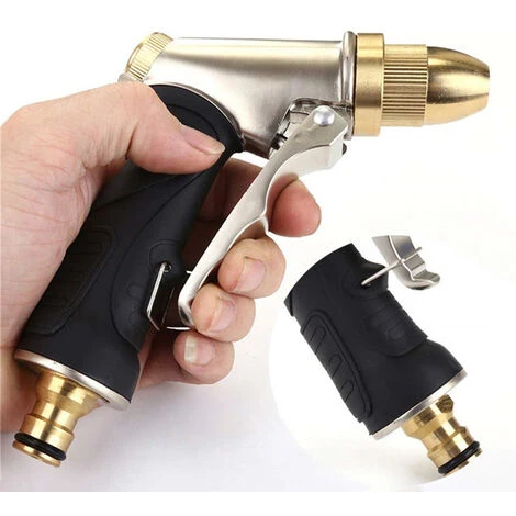 Gartenschlauch Düse Multifunktion Gardena Spritze Garten Handbrause Für Bewässerung Autowäsche Haustiereduschen – Bild 2