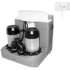 SaniCom 2 Bis 90°C SFA Sanibroy Hebeanlage Doppel Abwasserhebeanlage