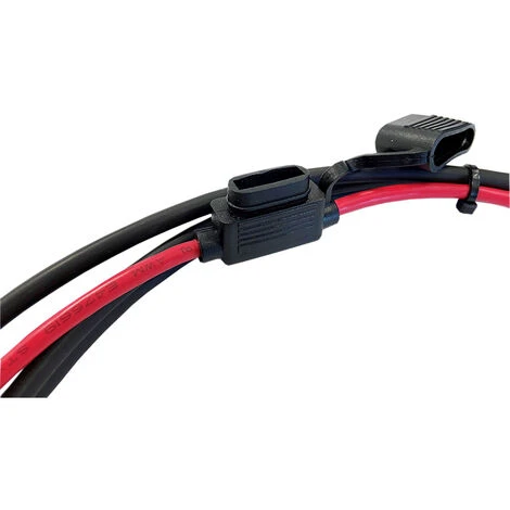 1,5m 4mm² Batteriekabel Mit 15A Sicherung M8-Ringkabelschuh – Bild 5