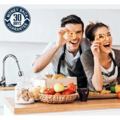 Wasserhahnbelüfter 360 ° Drehbar, Wasserhahnbelüfter Mit Verlängertem Schlauch, Universeller Wassersparer Mit Düsenadapter, Spülbecken Wasserhahnfilter Düsenblasen-Kopf Für Wasserhahn