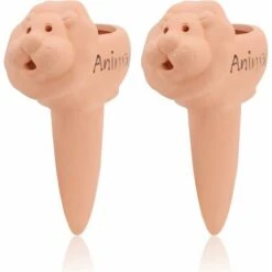 Automatischer Pflanzenbewässerer, 2 Stück Automatisches Bewässerungsgerät Aus Keramik Bewässerungsbirnen Pflanzenwasserspender Für Innen- Und Außenpflanzen Löwe