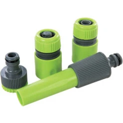 Silverline Gartenschlauchzubehör Set 4 Tlg.