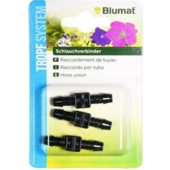 Tropf Blumat® Zubehör Schlauchverbinder 8-8 Mm - 3er Pack