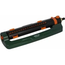 SIENA GARDEN Vario Viereckregner 3500, Gestell Aus Metall, Düsen Aus Silikon, Anschluss 13 Mm (1/2), Beregnete Fläche 350 M², Sprengbreite 2-16 M, Wurfweite 6-22 M