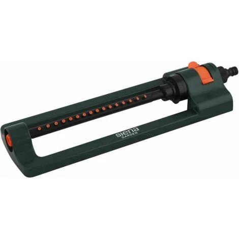 SIENA GARDEN Viereckregner 2200, Aus Kunststoff, Anschluss 13 mm (1/2), Beregnete Fläche 220 M², Sprengbreite Max. 13 M, Wurfweite 6-17 M