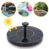 Randaco Solar Springbrunnen Outdoor Solar Teichpumpe Mit 1.5W Solar Panel Solarpumpe Wasserpumpe Fontäne Schwimmender Brunnen Für Gartenteich Springbrunnen Fisch Behälter Kleiner Teich