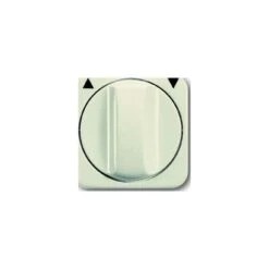 Zentralscheibe Weiß Jalousie,m.Drehgriff