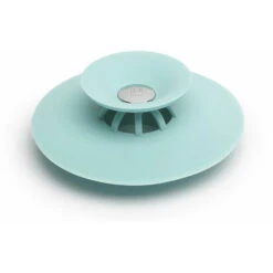 2 Stück Silikon-Abflussfilter, Abflussstopfen, 10 Cm Durchmesser, Duschhaarfilter, Für Duschabfluss, Küchenspüle, Badewannenwaschbecken, Um Auslaufen Zu Verhindern (Grün)