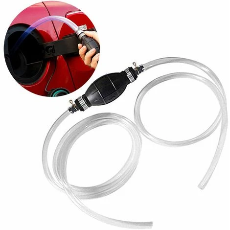 Siphon-Handpumpe Mit Hohem Durchfluss Und 1,2 M Siphonschlauch, Manuelle Transferpumpe, Tragbare Flüssigkeitstransferpumpe Für Benzin