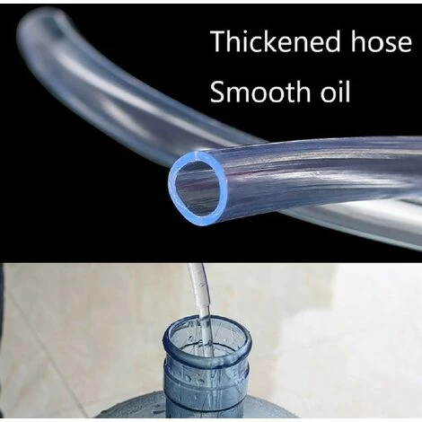 Siphon-Handpumpe Mit Hohem Durchfluss Und 1,2 M Siphonschlauch, Manuelle Transferpumpe, Tragbare Flüssigkeitstransferpumpe Für Benzin – Bild 5