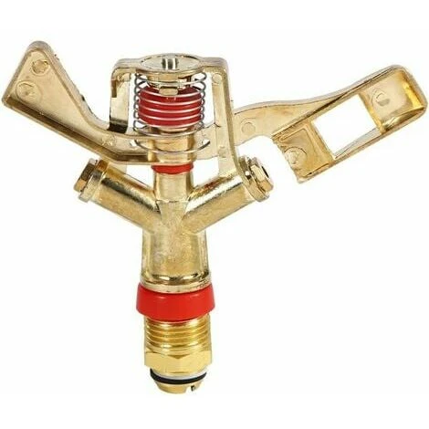 Wassersprinkler, 1/2 Zoll Anschluss Messing Schwenkarm Wassersprinkler Für Rasenbewässerung Gartenbewässerung
