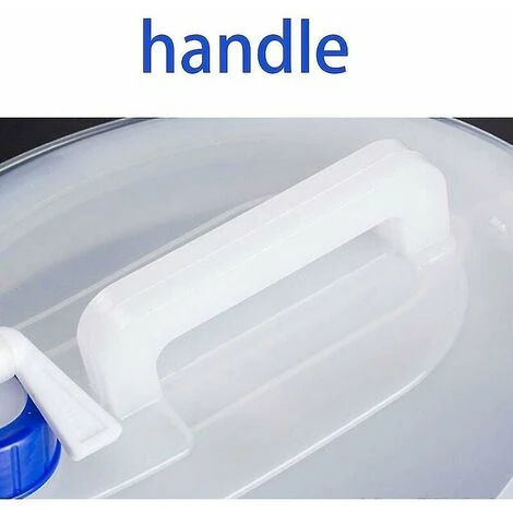 3/5/8/10/15l Faltbarer Wasserbehälter Outdoor Wandern Angeln Faltbarer Wassersack Camping Wassertank Eimer - 15L – Bild 5