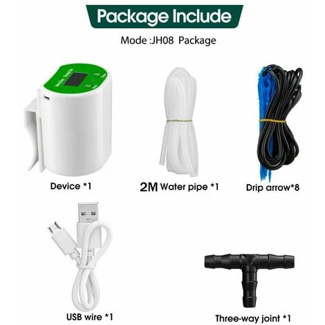 Zimmerpflanzen-Tropfset, Automatisches Bewässerungssystem, Programmierbarer Timer, Ideal Zum Gießen Von Pflanzen Im Urlaub. – Bild 4