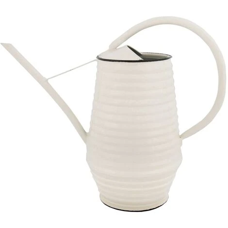 Esschert Design Gießkanne Creme Pulverbeschichtet 0,94 Liter - Metall