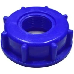 Blaue IBC Mutter M.Innengewinde S60 X 1 IG