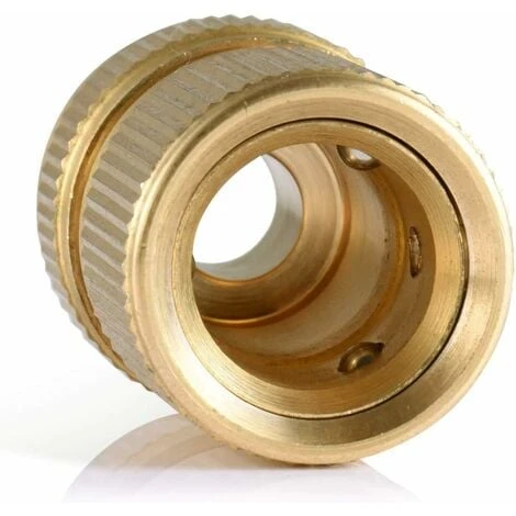 4 Stück Gartenschlauch Wasserhahn Schnellkupplung Für 1/2 Zoll Und 3/4 Zoll Schlauchleitung – Bild 3