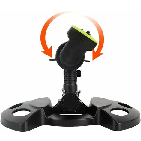 3-Wege-16-Düsen-verstellbarer Mini-Oszillations-Rasensprinkler. 180-Grad-automatisches Sprinkler-wasserdichtes Rasenbewässerungssystem Für Kinder Im Freien Sommerspiel-Wasserpark Für 1,9-cm-Schlauch – Bild 5