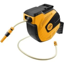 AUTOMATISCHER WAND-SCHLAUCHAUFROLLWAGEN KOMPLETT MIT TOLSEN-SCHLAUCH