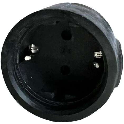 ROWI 10m Caravan Verlängerung CEE Stecker Auf Schuko-Kupplung, Spritzwassergeschützt – Bild 4