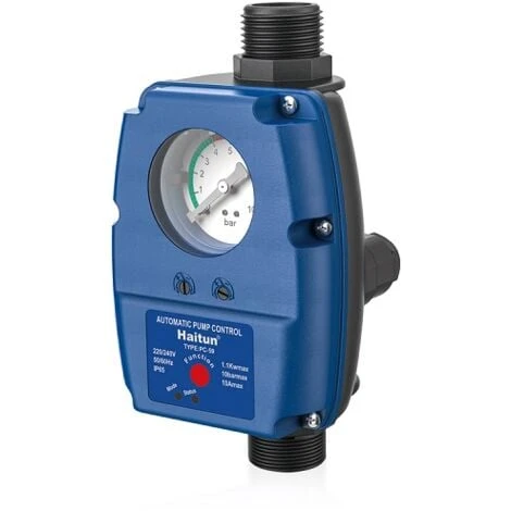 CHM GmbH® Pumpensteuerung PC 59 Druckschalter Einstelbar Mit Trockenlaufschutz – Bild 2