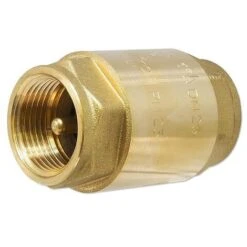 Messing-Universal-Rückschlagventil EUROPA® DN 25 - 1'' IG X 1'' IG