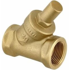 Messing-Schrägsitz-Rückschlagventil - DN 32 - PN16 - 1 1/4'' IG X 1 1/4''