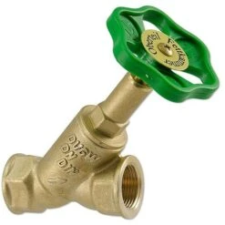 Schrägsitzventil, 1/2'' IG - DN15 - Mit Steigender Spindel