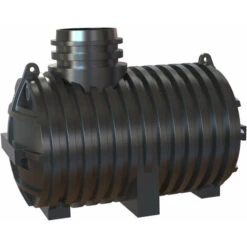 Zisterne Regenwassertank Gartenanlage Eco-Line 3300 Liter Inkl. Begehbarer Tankabdeckung