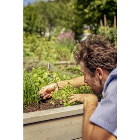 GARDENA® Micro-Drip-System 2.0 Regulierbarer Reihentropfer - 5er Pack – Bild 2