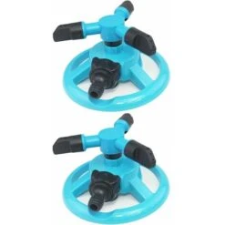 Stück 360° Rasensprenger, Gartensprenger, Automatisch Rotierende Düse Für Automatische Rasen-, Garten- Und Gemüsegartenbewässerung (Blau)