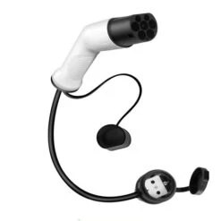 EV Adapter Für Elektrische Fahrzeug Ladekabel Schuko Bis Typ 2 Ladegerät Adapter 1Phase 16A 3,6 KW Mit 0,5 M Kabel