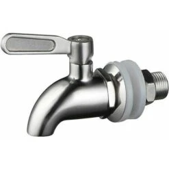 Sonstiges Wasserhahnzubehör, Ersatz Für Getränkeverteilerhahn, Wein- Und Bier- Oder Getränkeeimerhahn Aus Edelstahl, Verschleißfester 16-mm-F-Ersatzhahn