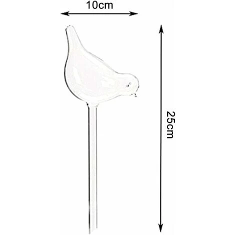 5er-Pack Vogel-Gießbirnen Aus Kunststoff – Bild 2