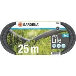 Gardena Textilschlauch Liano™ Life 1/2, 25 M Set