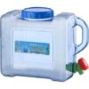 5L Camping Wasserkanister, Wasserbehälter Mit Hahn, Tragbarer Trinkwasserkanister, Wassertank Camping Mit Griffen, Wasserkanister BPA-frei, Für Outdoor Reise Hause Trinkder Speicher-Eimer
