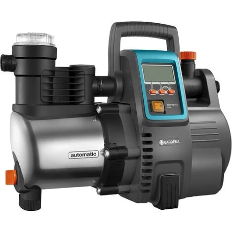 Gardena 1760-20 Haus- & Gartenautomat 6000/6 LCD Gartenbewässerung Pumpe 6000l/h