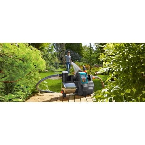 Gardena 1760-20 Haus- & Gartenautomat 6000/6 LCD Gartenbewässerung Pumpe 6000l/h – Bild 2