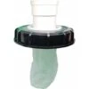 GTA Nylon Waschbarer IBC Deckelfilter Mit Deckel Für IBC Regenwassertank 1000L DN 75 Nadelfilz Schwarz 165mm