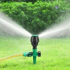 Rasensprenger 360° Drehbarer Sprinkler Für 4–7 M Bewässerung Großer FlächenGartensprenger Sprinkler Sprinkler Für Garten/Rasen/Bewässerung