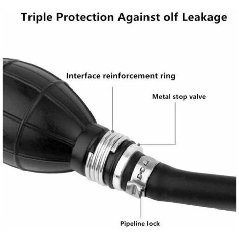 Handpumpe, Umfüllpumpe Mit Große Manuelle Ölpumpe Augleitung Großer Durchflussbehälter Harnstoff-Deflektor Für Benzin Öl Flüssiges Wasser Aquarium Boot Autozubehör – Bild 3