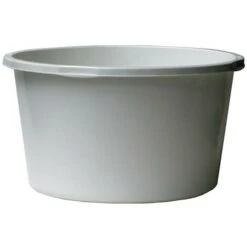 Mörtelkübel GRIPLINE-O 65 L Verstärkter Rand Weiß