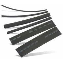 No Name Schrumpfschlauch-Sortiment, Nachfüllset, Schwarz