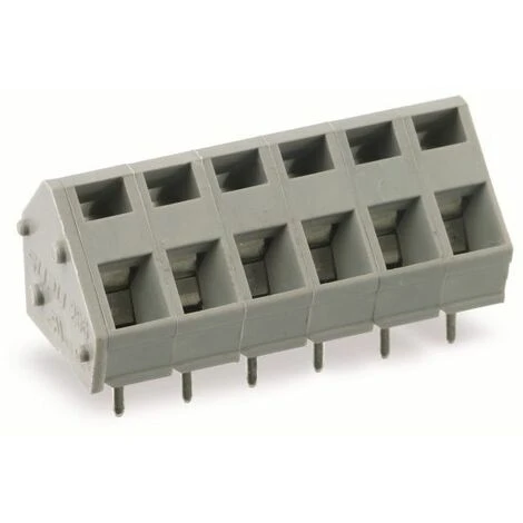 Leiterplattenklemme SUPU 256706, 6-polig, RM 5, 16 A/250 V