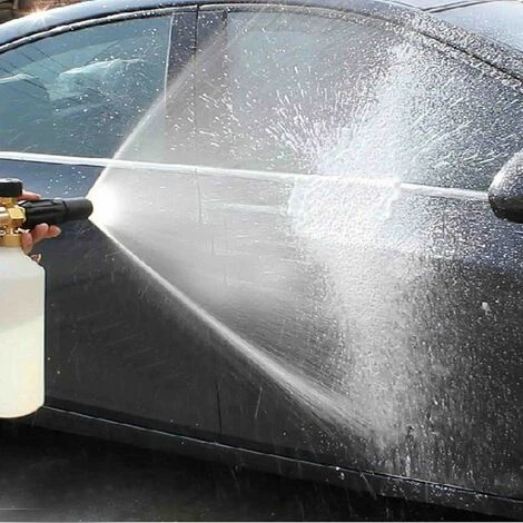 Hochdruckautowasch-Schneeschaumflasche Mit 1/4 Schnellkupplung Schnellkupplung Schaumkanone Schaumkanone – Bild 4