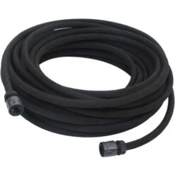 Tropfschlauch Schwarz 10 M Gummi VidaXL